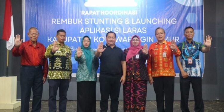 Foto: IST/MATA KALTENG - Launching Aplikasi Si Laras Kabupaten Kotim di Ballroom Wella Hotel Sampit, 20 Juni 2025.