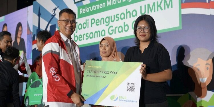 FOTO: IST/MATA KALTENG - Rekrutmen Mitra Digital: Menjadi Pengusaha UMKM Bersama Grab.