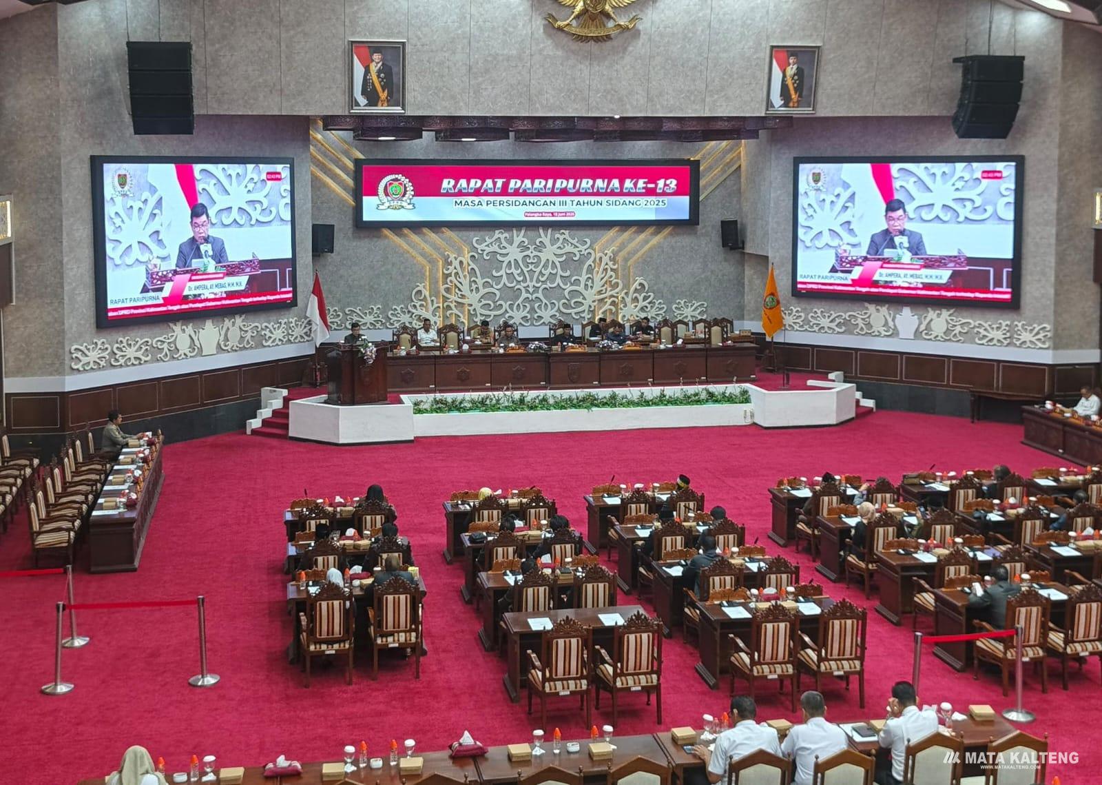 DPRD dan Pemprov Kalteng Sepakati Lanjutan Pembahasan Raperda Inisiatif tentang Hak Keuangan dan Administratif DPRD