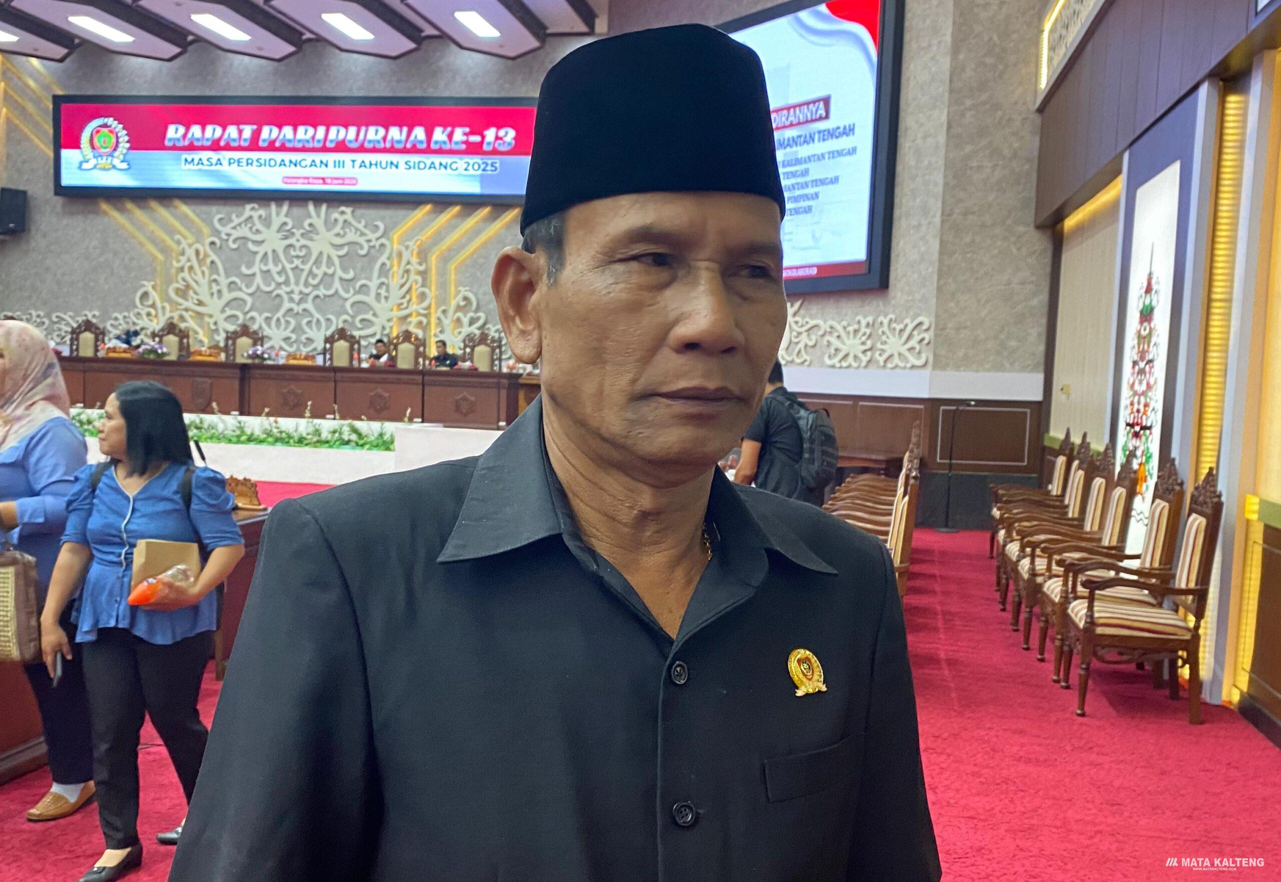 Ketua DPRD Kalteng: Penetapan Nilai Hak Keuangan Bukan Wewenang DPRD, Tunggu Penilaian Lembaga Aprisal