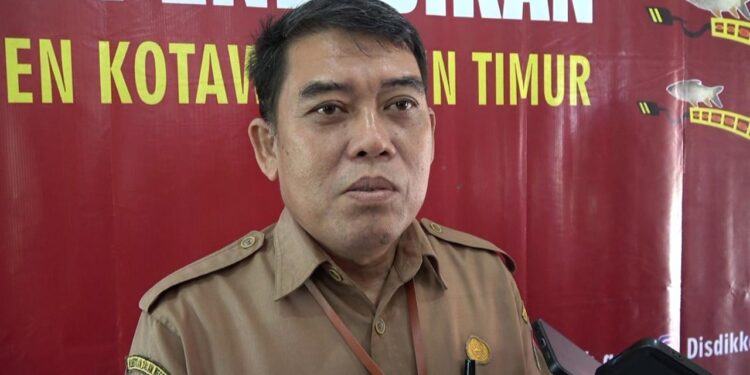 Foto: MATA KALTENG - Kepala Disdik Kotim M Irfansyah.