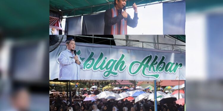 FOTO : MATAKALTENG - Suasana Tabligh Akbar bersama Ustadz Abdul Somad.
