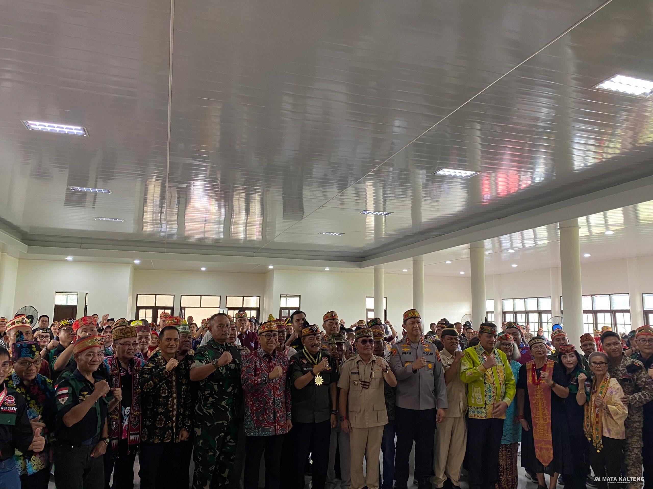 Gubernur Kalteng Buka Rapim dan HUT ke-15 GERDAYAK Indonesia