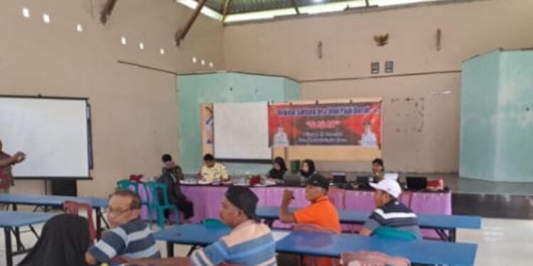FOTO: IST/MATAKALTENG - 
Bapenda Kobar menggelar kegiatan Sambang Desa Pajak Daerah di Desa Makarti Jaya, Kamis 26 Juni 2025.