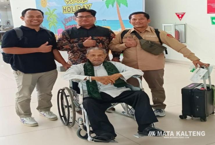 Fauzi Hasan, Jemaah Haji dari Kotawaringin Barat, Kembali ke Indonesia Setelah Dirawat di Arab Saudi