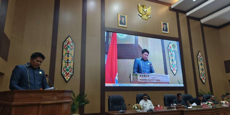 FOTO : MATAKALTENG - Karlo, juru bicara dari Fraksi PKB.