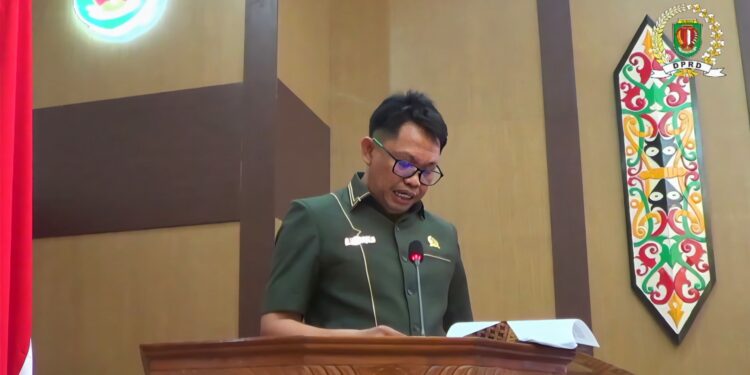 FOTO : MATAKALTENG - Anggota DPRD Kabupaten Katingan, Alfriyano.