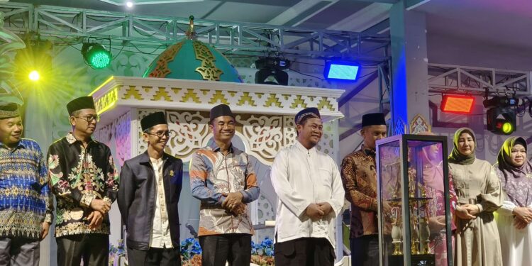 FOTO: MATAKALTENG - Ketua DPRD Kabupaten Katingan Marwan Susanto, saat hadiri pembukaan MTQ ke-XVII tingkat Kabupaten Katingan.