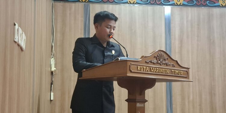 Foto:MATA KALTENG - Anggota DPRD Kotim Perwakilan Dapil V M Ridho Ansari.
