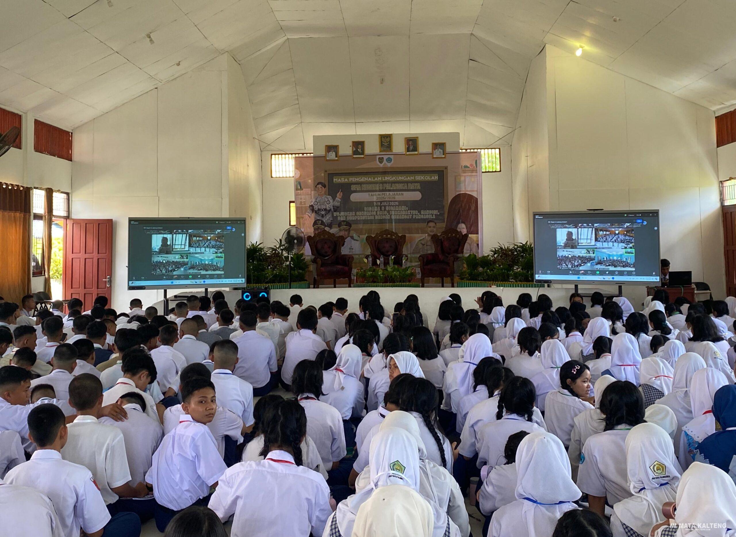 Dorong Pendidikan Yang Merata dan Berkarakter, Forkopimda Kalteng Ajak Siswa Baru Siap Hadapi Tantangan