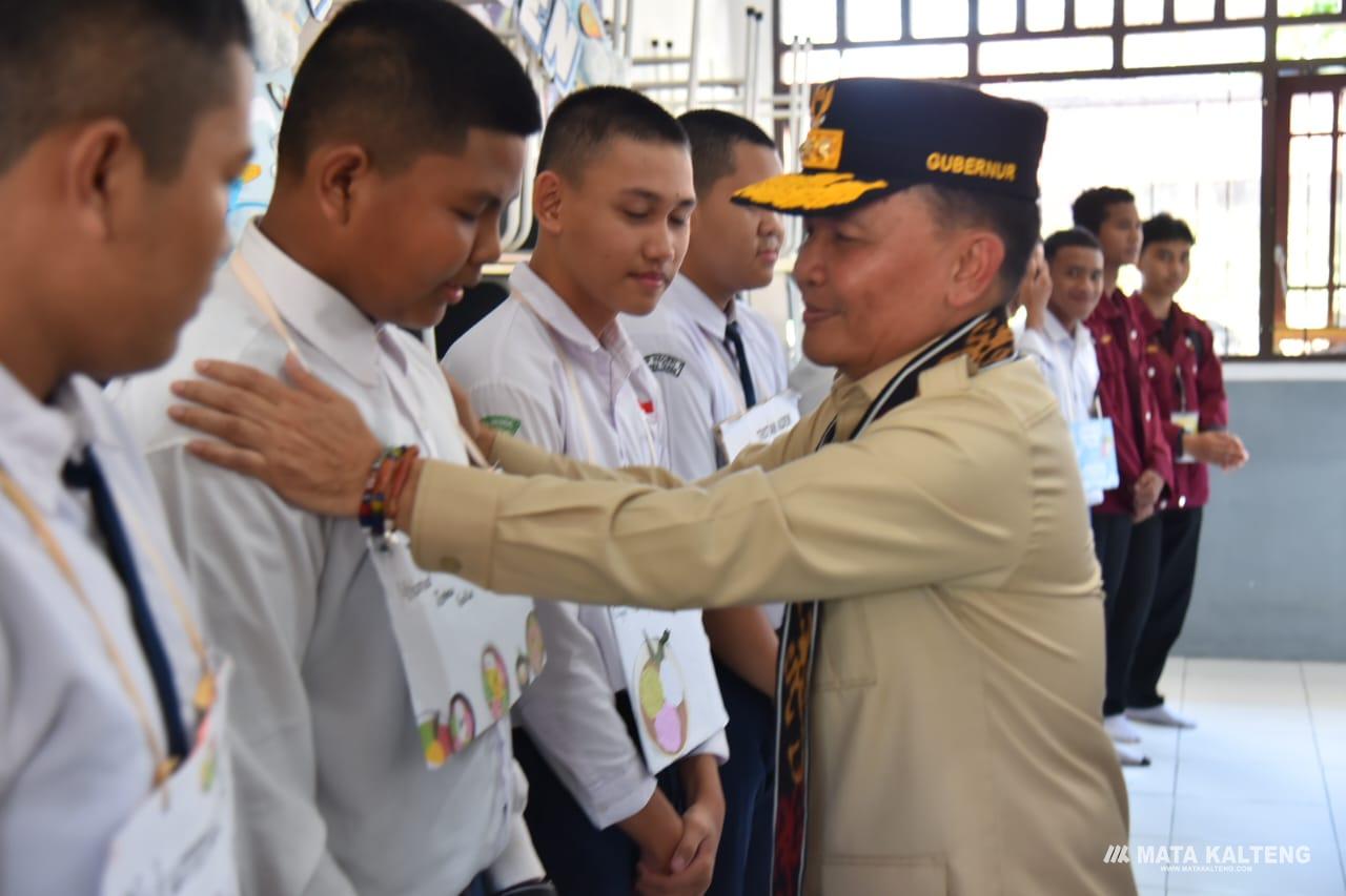 Gubernur Kalteng Ajak Pelajar Jadi Bagian Pembangunan SDM, Tegaskan Tolak Pungli di Sekolah