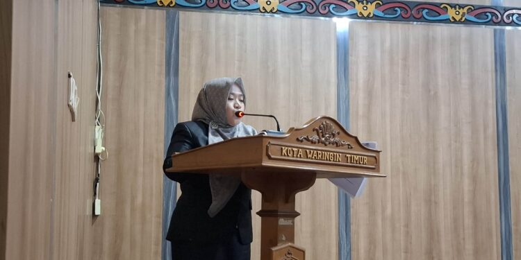 Foto: DIAN/MATA KALTENG - Noor Aprilly, juru bicara Fraksi PKS–NasDem.