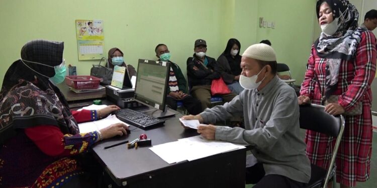 Foto: DOK/MATA KALTENG - Suasana di poli klinik RSUD dr Murjani Sampit.
