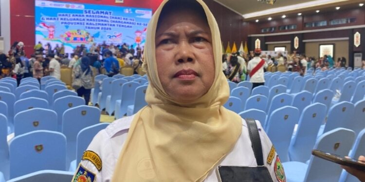 Kepala Badan Kepegawaian Daerah Kalteng, Lisda Arriyana.
