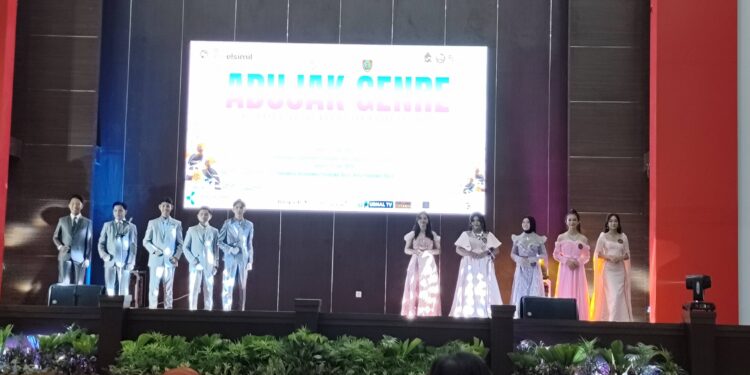 FOTO: MATAKALTENG - Suasana pelaksanaan ajang Grand Final Apresiasi Duta Genre dan Ajang Kreativitas Genre Tingkat Kalteng.