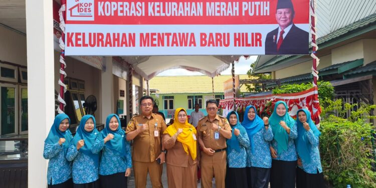 Foto:IST/MATA KALTENG - Peresmian koperasi merah putih di Kelurahan Ketapang, Kecamatan MB Ketapang, Kotim, 21 Juli 2025.