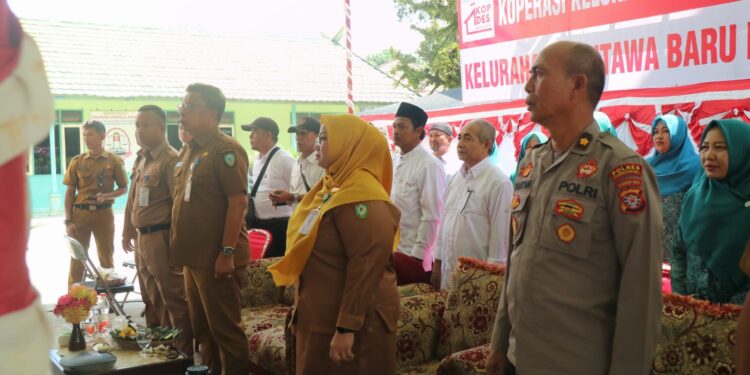 Foto:IST/MATA KALTENG - Peresmpiam koperasi merah putih di Kelurahan Ketapang, Kecamatan MB Ketapang, Kotim 21 Juli 2025.