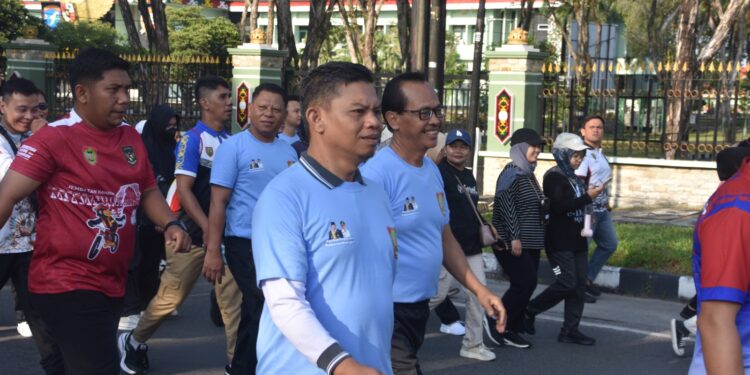 FOTO : MATAKALTENG - Wakil Bupati Firdaus, saat hadiri peringatan Harkopnas tingkat Kalteng.