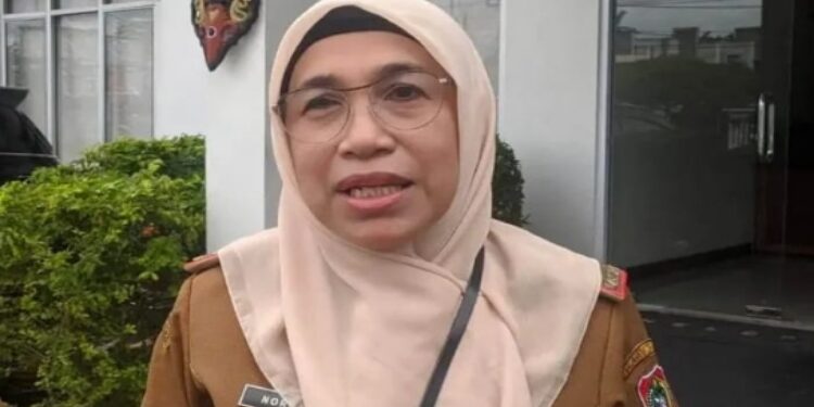 Kepala Disperindag Kalteng, Norhani.