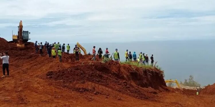 Foto Ilustrasi Lokasi Lahan Tambang.