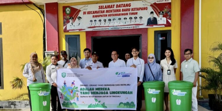 Foto: IST/MATA KALTENG - Kegiatan Employee Volunteering bertema Go Green.