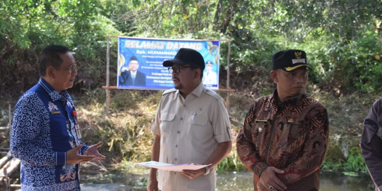 FOTO: MATAKALTENG - Wakil Kepala Staf Kepresidenan Republik Indonesia, Muhammad Qodari, melakukan kunjungan kerja.
