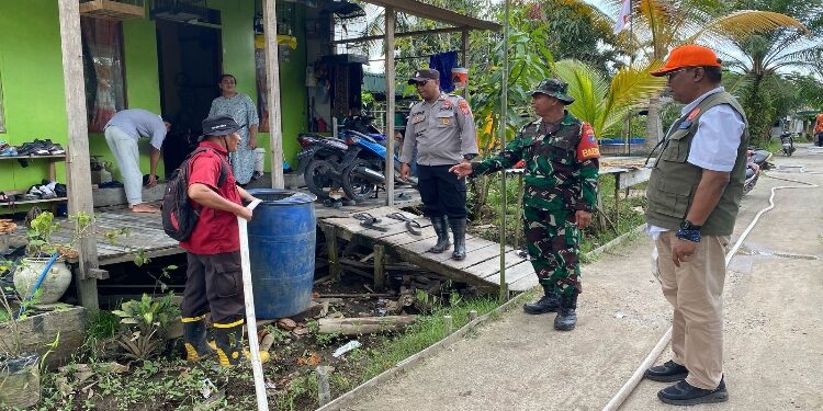 FOTO: IST/MATA KALTENG - Penyaluran air bersih di Desa Bagendang Permai, Mingguan 2 Agustus 2025.