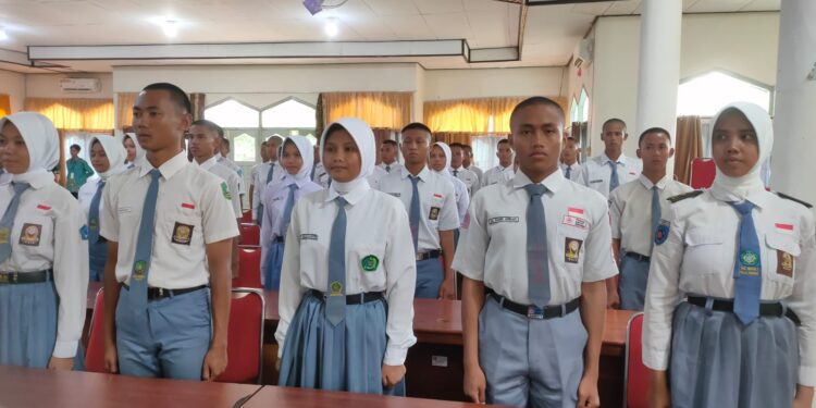 Foto:IST/MATA KALTENG - Pembukaan Pendidikan dan Pelatihan Paskibraka tahun 2025 di Kabupaten Kotim, 4 Agustus 2025.