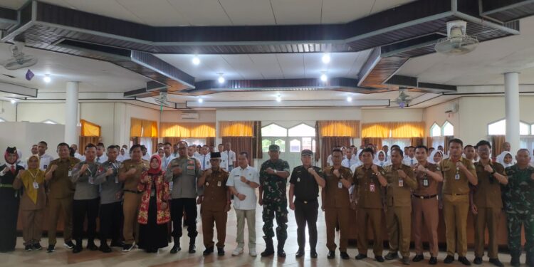 Foto:IST/MATA KALTENG - Pembukaan Pusat Pendidikan dan Pelatihan Paskibraka tahun 2025 di Kotim, 4 Agustus 2025.