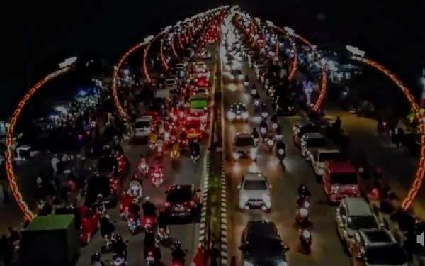 FOTO: IST/MATAKALTENG- Terowongan Nur Mentaya.