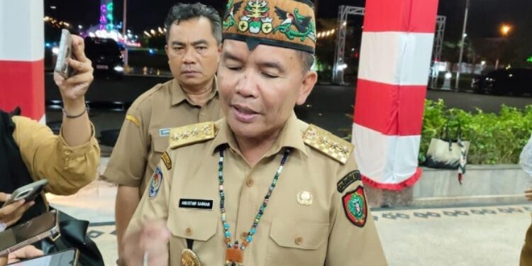 Gubernur Kalteng, H. Agustiar Sabran.