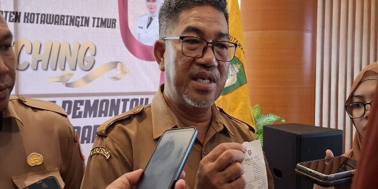 Kepala Bapenda Kotim, Ramadansyah.
