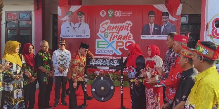 FOTO:IST/MATA KALTENG - Pembukaan Sampit Trade Expo 2025.