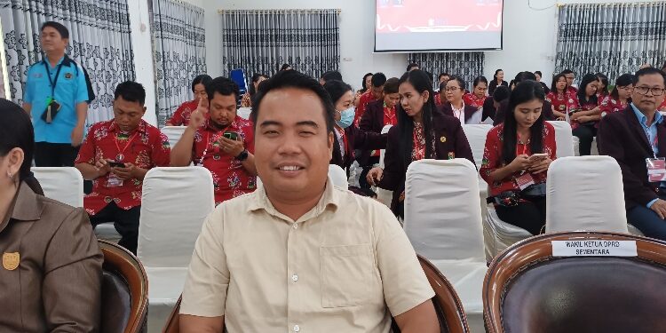 Anggota DPRD Kabupaten Gunung, Mas Hermanto.