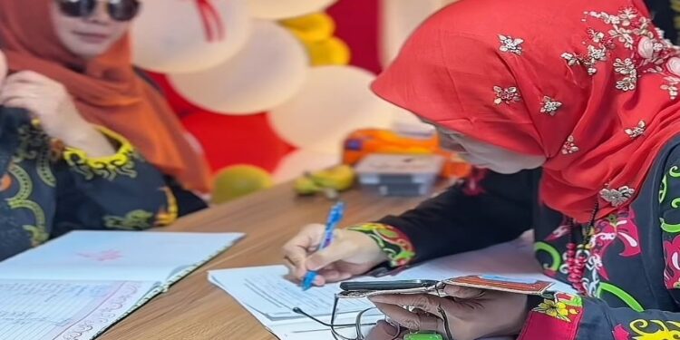 FOTO: IST/MATA KALTENG - Layanan bayar pajak di Expo Sampit.