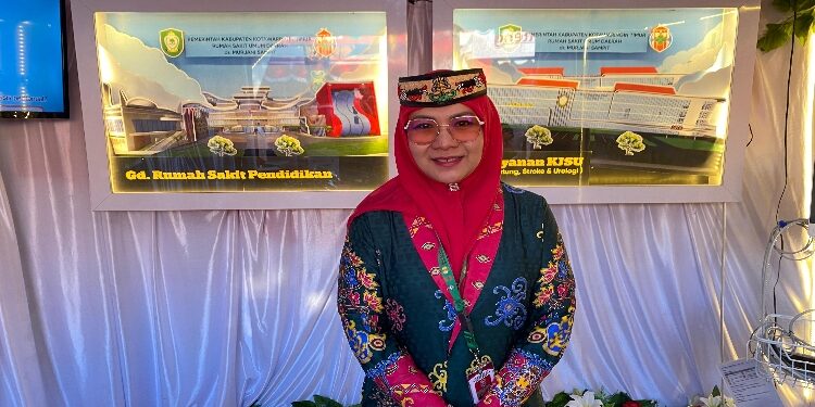 Plt Direktur RSUD dr Murjani, dr Yulia Nofiany.