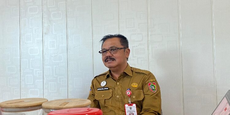 Asisten Ekonomi dan Pembangunan Sekretariat Daerah Kalteng, Herson B. Aden.