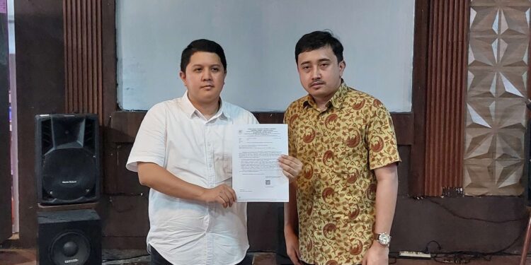 FOTO: MATAKALTENG - Kuasa Hukum Petrisia dan Thalia, Handarbeni Prakoso dari kantor hukum Gani Djemat & Partners.