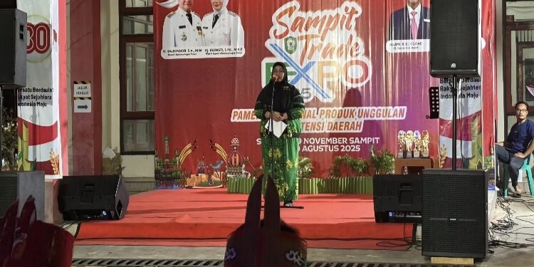 FOTO: IST/MATA KALTENG - Penutupan Sampit Trade Expo 2025, Sabtu 30 Agustus 2025 malam.