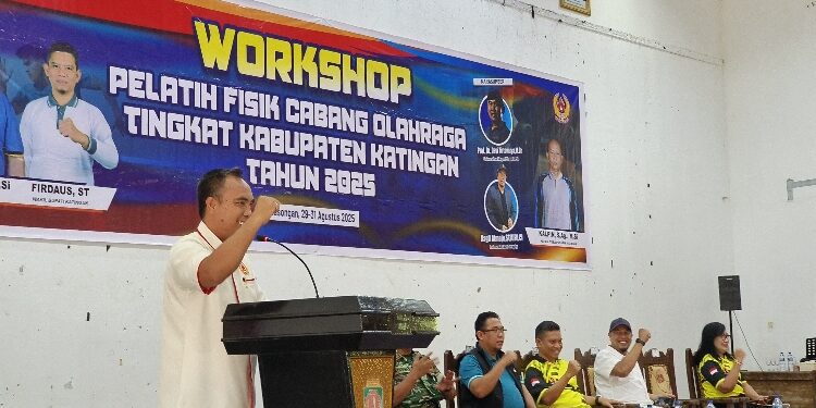 FOTO: IST/MATAKALTENG - Sekretaris Umum KONI Kabupaten Katingan, Budiman L. Gaol.