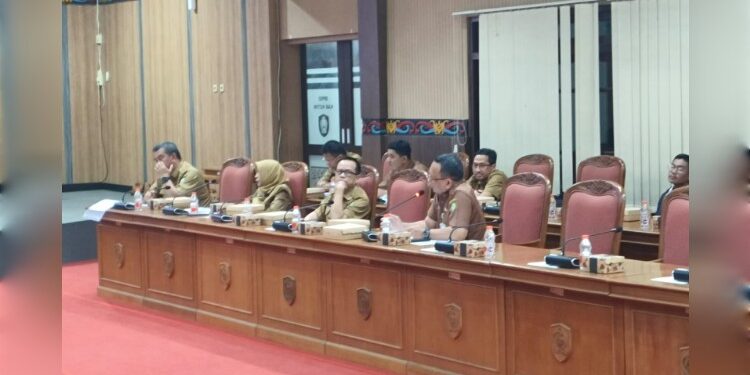 Foto:IST/MATA KALTENG - DPMPTSP saat sampaikan mekanisme perizinan STTD di DPRD Kotim, 2 September 2025.