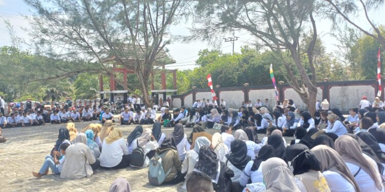 Foto:IST/MATA KALTENG - sosialisasi Pencegahan, Pemberantasan, Penyalahgunaan, dan Peredaran Gelap Narkotika (P4GN-PN) di Teluk Sampit.