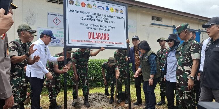 FOTO: DOK/MATA KALTENG - Penyitaan lahan sawit di Kotim.