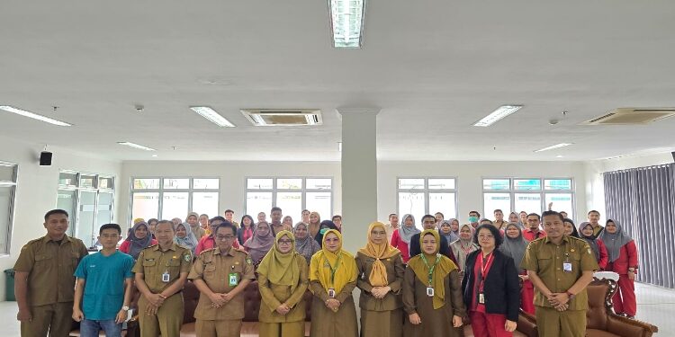 FOTO:IST/MATA KALTENG - Launching Aplikasi SI BULAT RSUD dr Murjani Sampit.