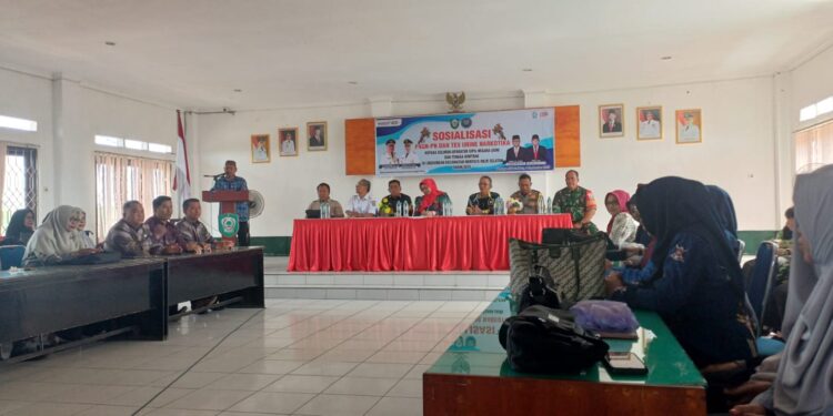 Foto:IST/MATA KALTENG - Sosialisasi bahaya narkoba di Kecamatan Mentaya Hilir Selatan.