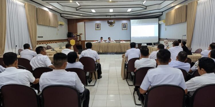 Foto:IST/MATA KALTENG - Rapat persiapan sekolah rakyat di Kotim.
