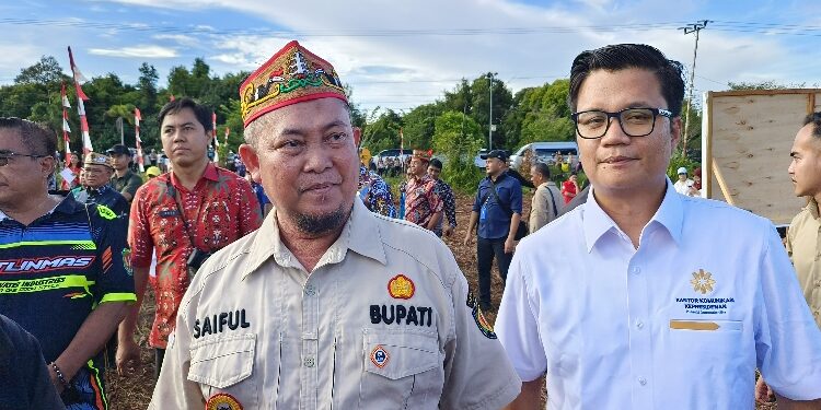Bupati Katingan, Saiful.