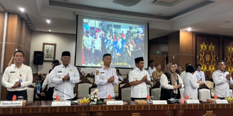 FOTO: IST/MATAKALTENG - Firdaus, saat menghadiri RUPS Tahunan Tahun Buku 2024 PT Jamkrida Kalteng.