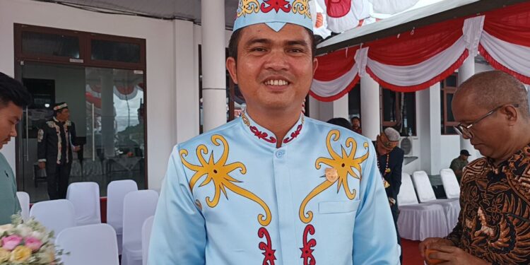 FOTO : MATAKALTENG - Ketua DPRD Kabupaten Gunung Mas Binartha.