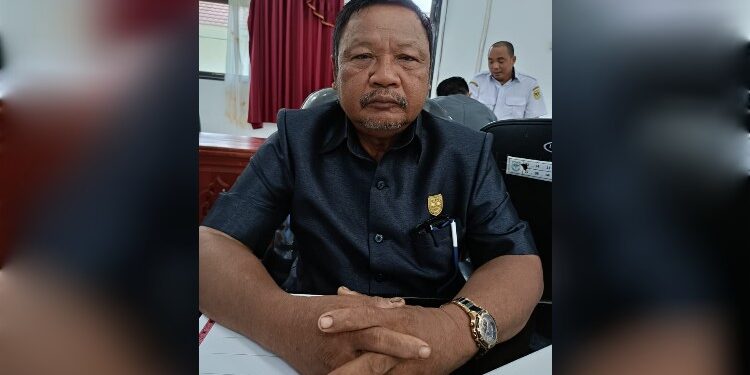 FOTO : MATAKALTENG - Anggota DPRD Kabupaten Gunung Mas Singong.